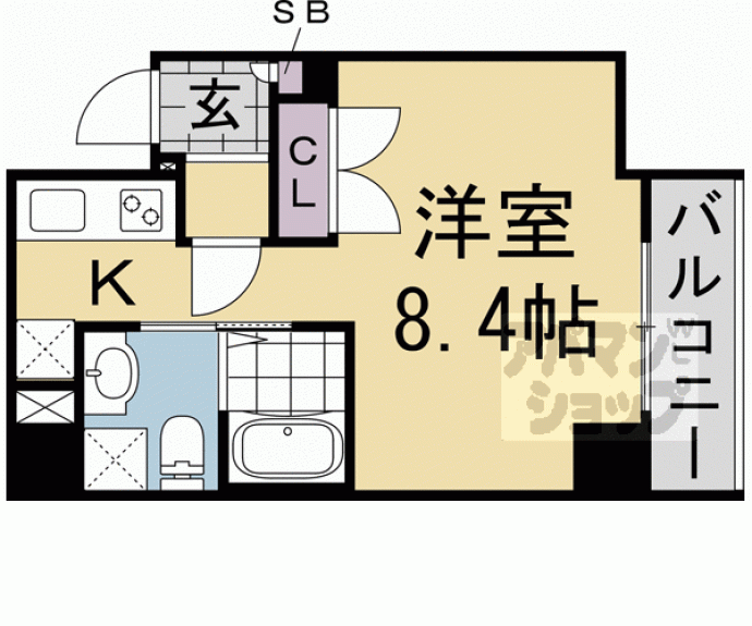 【ザ・パークレジデンス京都駅前】間取