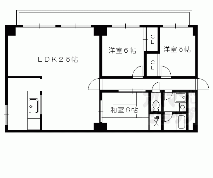 【ヴァンヴェール小泉】間取