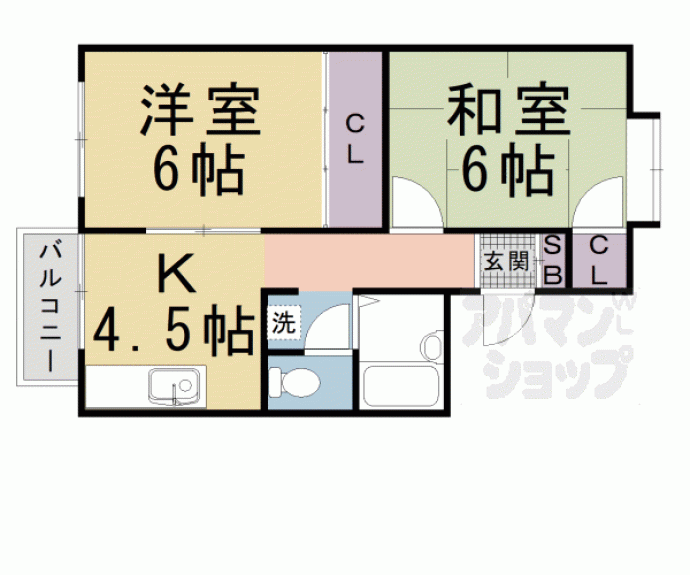 【ヴァンベール徳田】間取