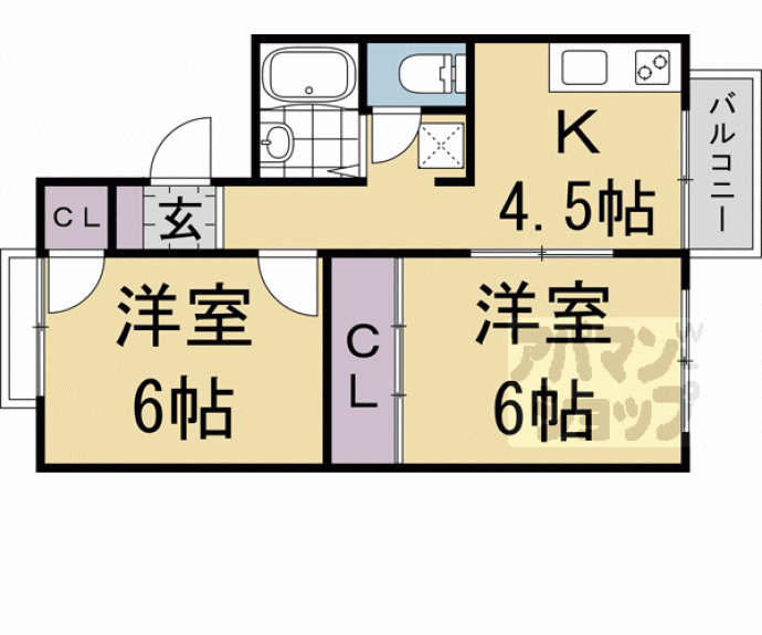 【ヴァンベール徳田】間取