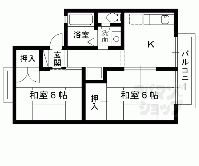 【ヴィルベール奥村】間取