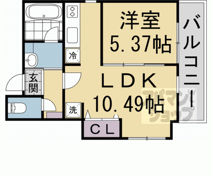 【ａｔｔｒｉｃｅ修学院】間取