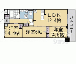 【（仮称）Ｄ－ＲＯＯＭ左京区一乗寺樋ノ口町】