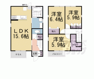 【宇治市大久保町上ノ山戸建　Ａ棟】