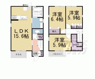 【宇治市大久保町上ノ山戸建　Ｂ棟】