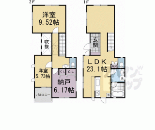 【上京区突抜町戸建Ａ】