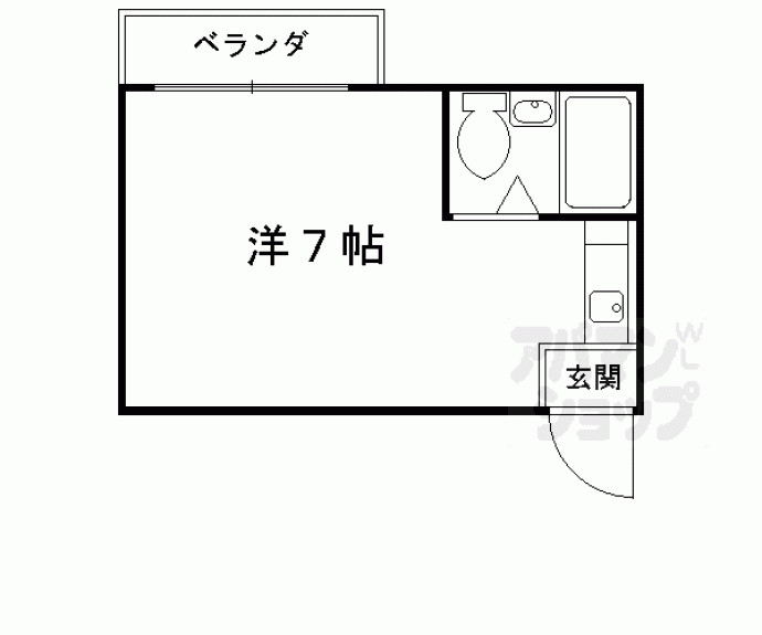 【コーポ東代】間取