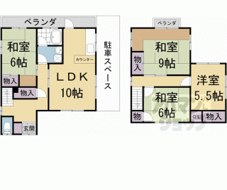 【静市市原町貸家】