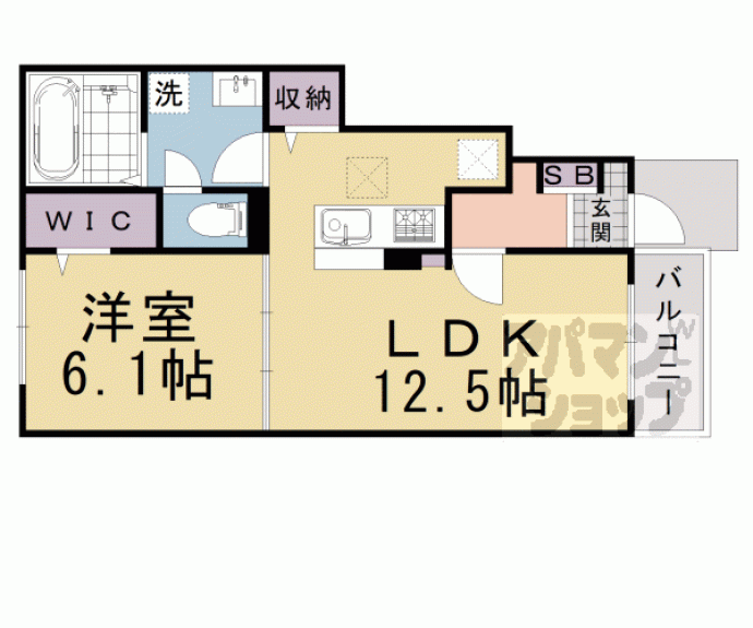 【東ノ口町アパート】間取