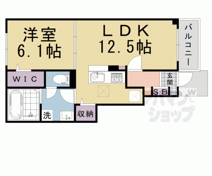 【東ノ口町アパート】間取