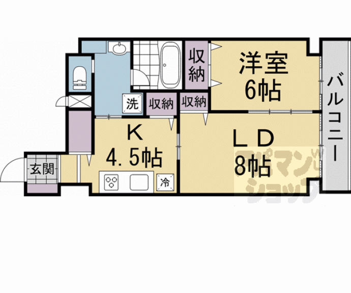 【Ｃａｓａ花車】間取