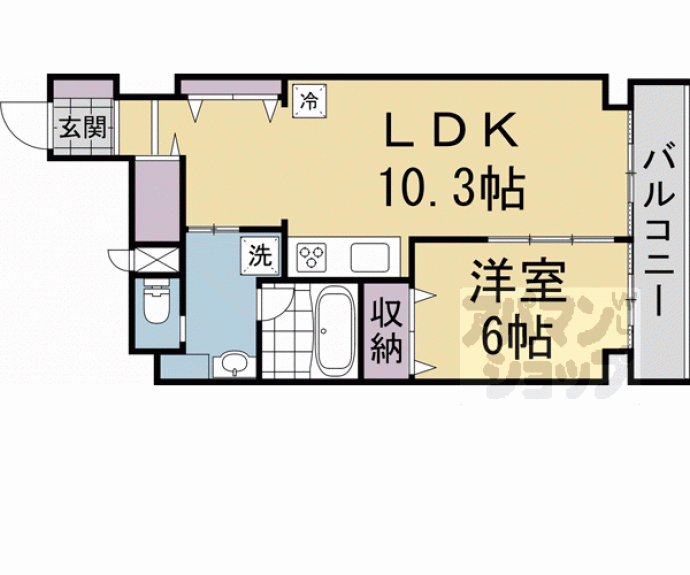 【（仮）花車町マンション】間取