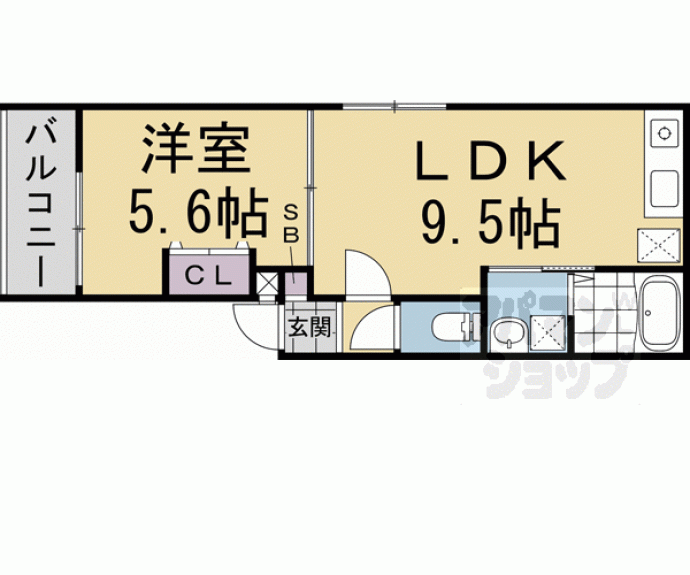 【仮称）北伊勢屋町計画】間取