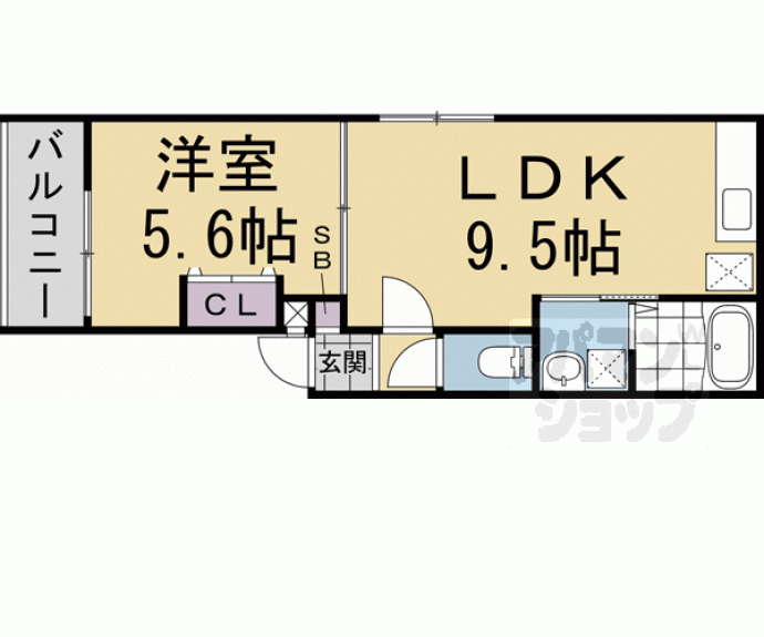 【仮称）北伊勢屋町計画】間取