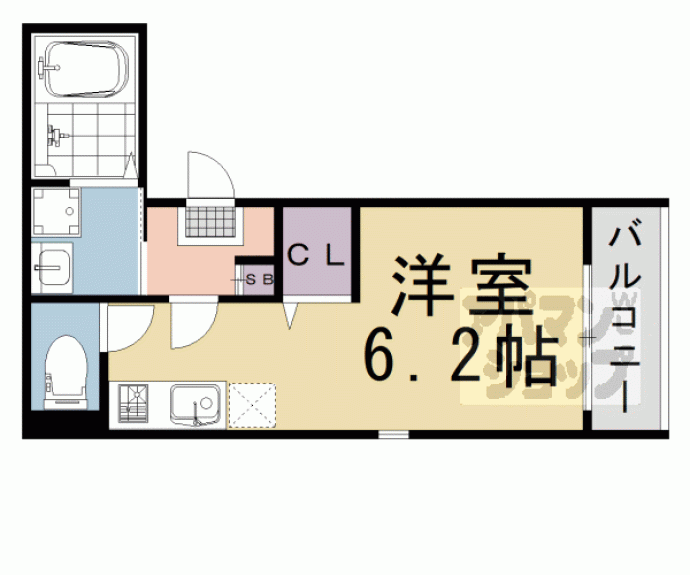 【ハーモニーテラス福稲上高松町】間取