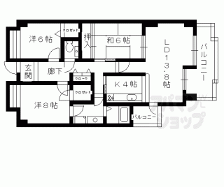 【サンシティ桂坂ロイヤル弐番館】