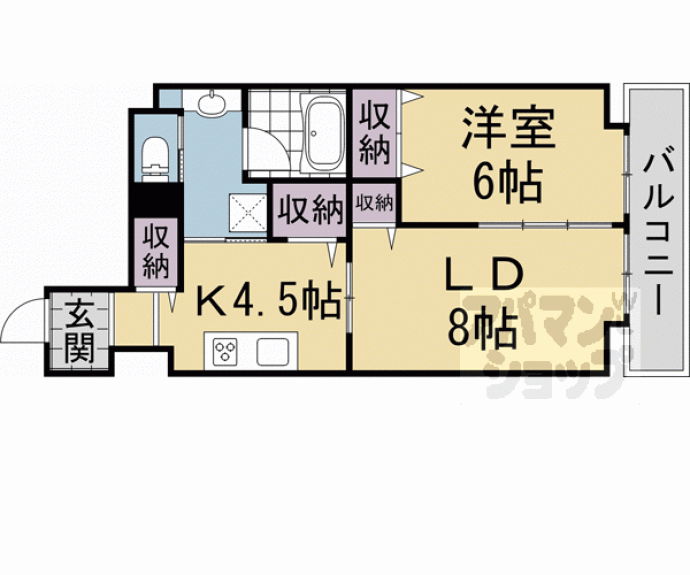 【（仮）花車町マンション】間取