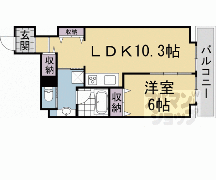 【（仮）花車町マンション】間取