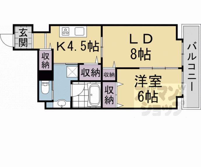 【（仮）花車町マンション】間取