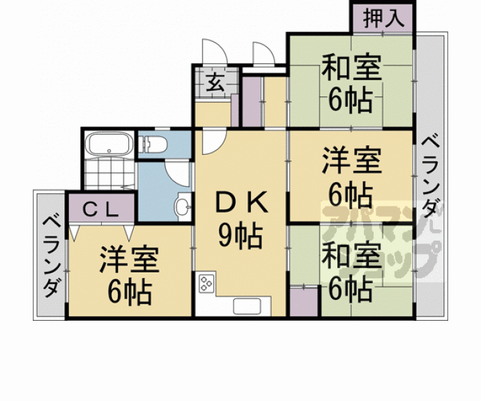 【シャルムロイヤル】間取