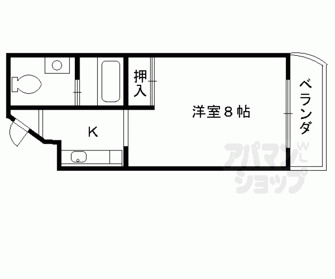 【シルクコート嵐山】間取