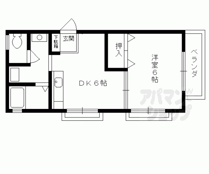 【セジュールピア】間取