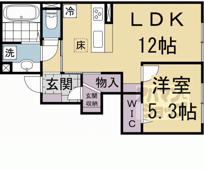 【仮称）Ｄ－ｒｏｏｍ宇治市宇治若森】間取