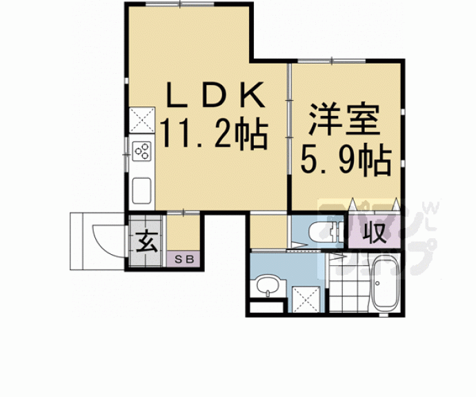 【よしの庄】間取