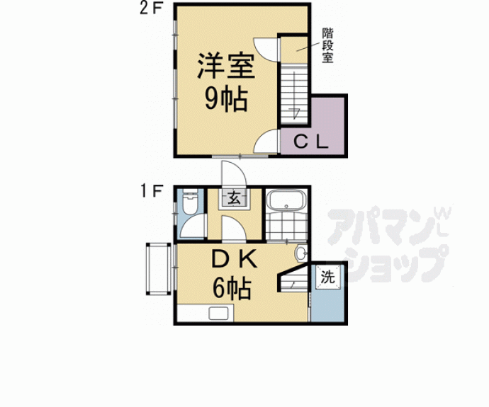 【Ｓ－ＨＩＥＩＳＯＨ　ＡＮＮＥＸ】間取