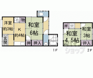 【桃山町美濃貸家Ⅱ】