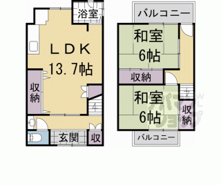 【上神泉苑町貸家】