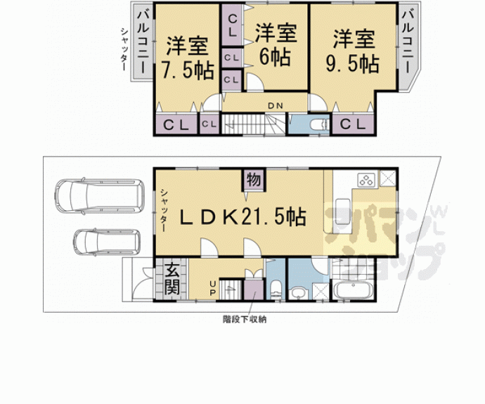 【御旅サニータウン信和　２８号地】間取