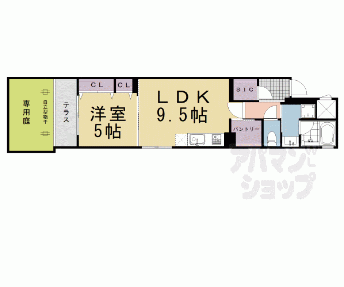 【ベラジオ雅び京都烏丸西】間取