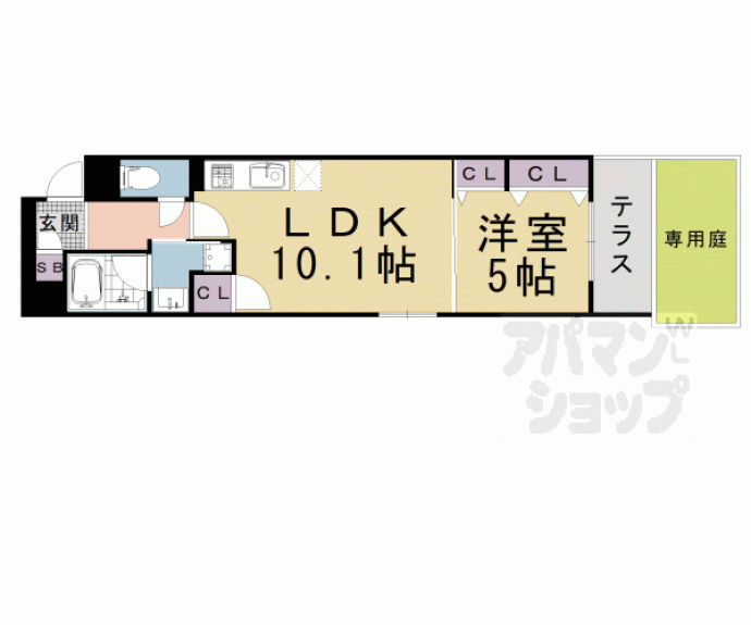 【ベラジオ雅び京都烏丸西】間取