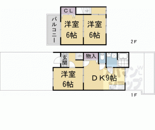 【上賀茂松本町３４貸家】