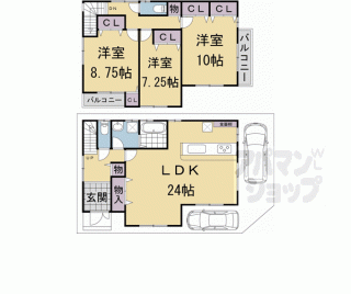 【納所下野貸家　２期１号地】