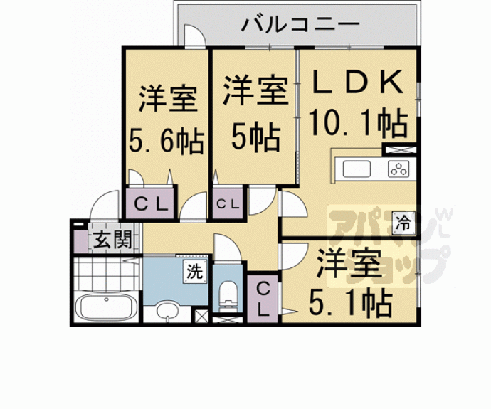 【ラフィナス】間取