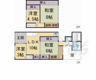 【紫野上石龍町貸家　東棟】