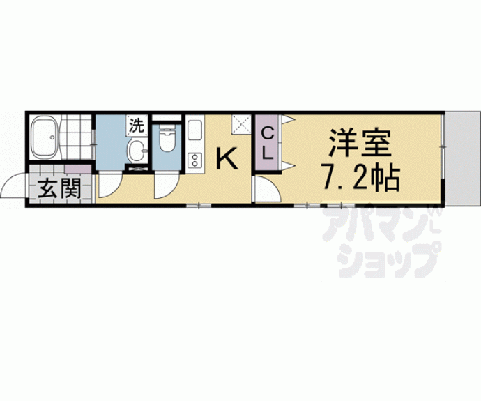 【フェリス北白川】間取