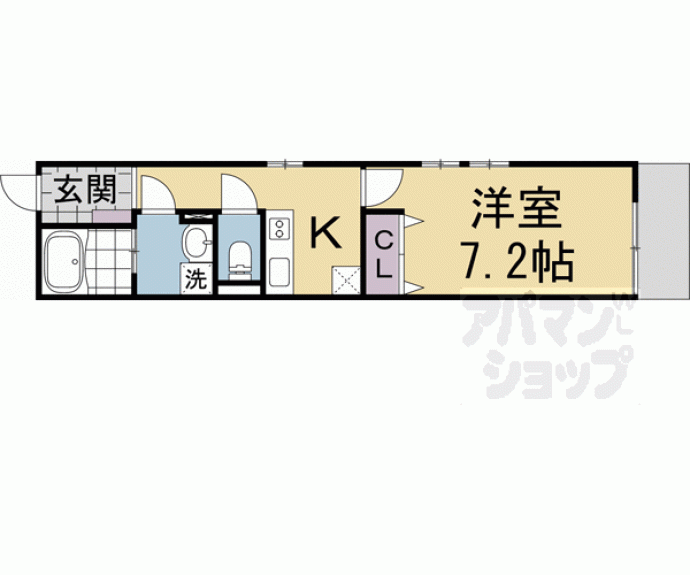 【フェリス北白川】間取