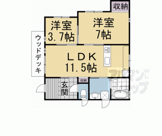 【岩倉長谷町３６貸家】