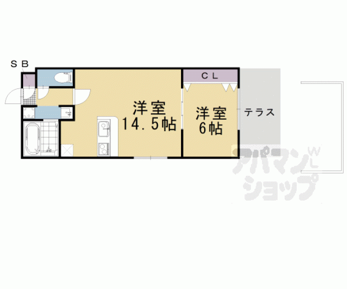 【菊岡家新町館】間取