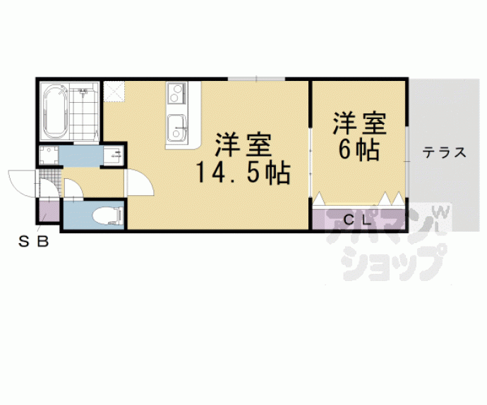 【菊岡家新町館】間取