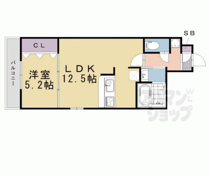 【菊岡家新町館】間取