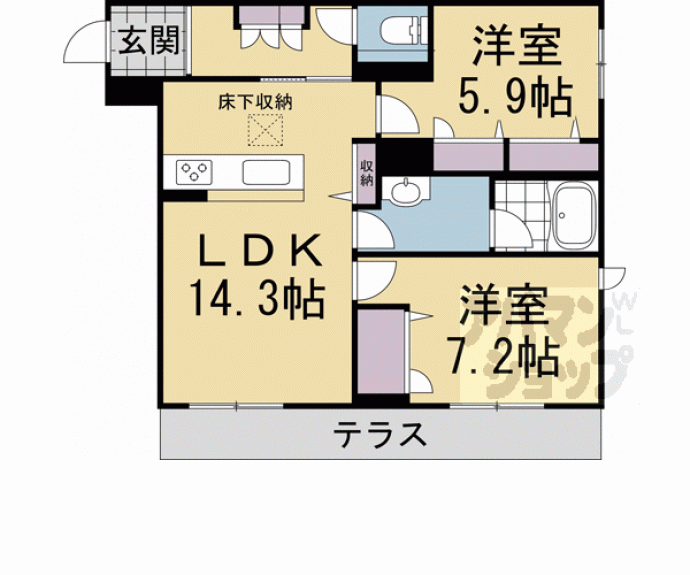 【グランメゾン藤森】間取