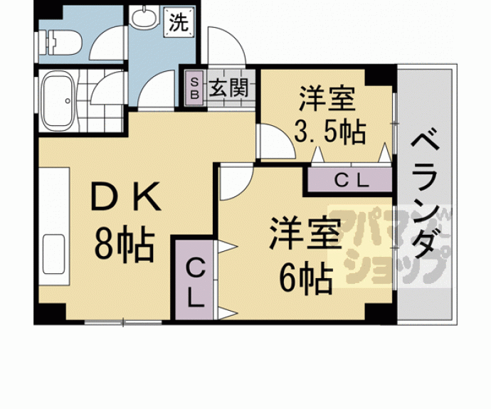 【中澤マンション】間取