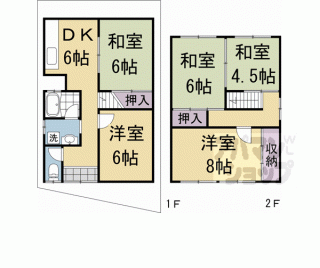 【深草善導寺町貸家】