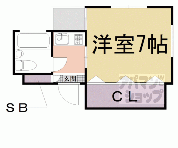 【音羽サンハイツ】間取