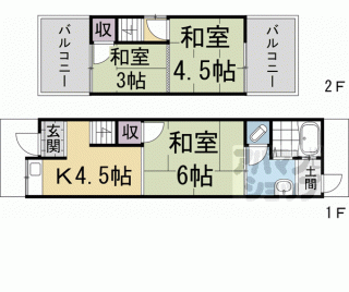 【神明宮北貸家】