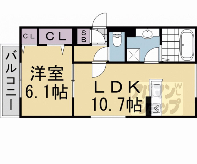 【仮称）南区吉祥院井ノ口町新築ハイツ】間取